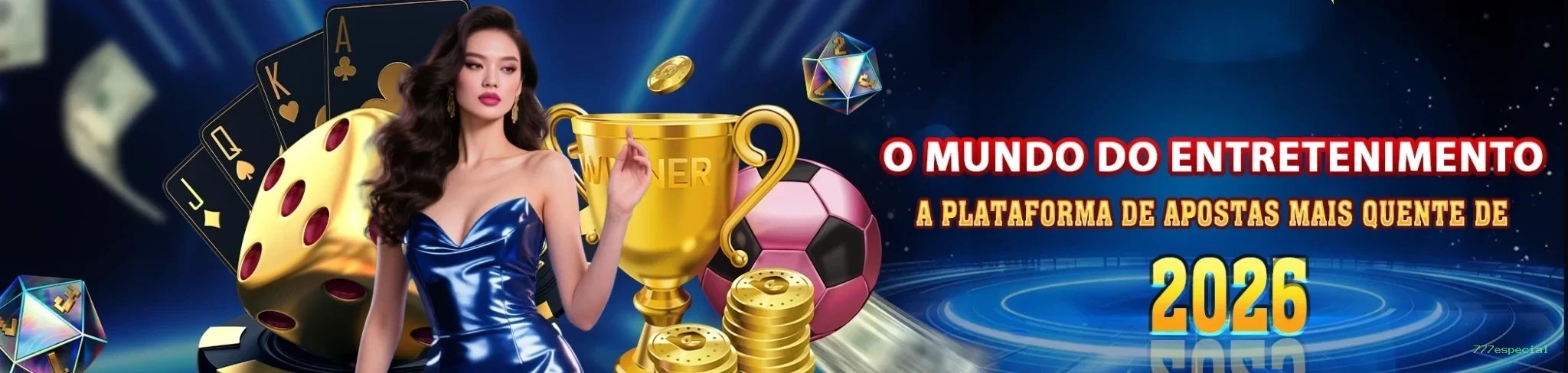 Imagem promocional da experiência de game da 777especial